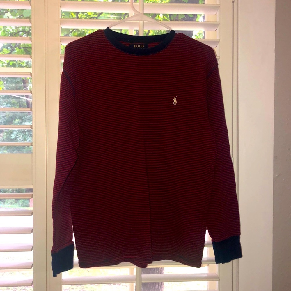 Thermal polo tee